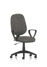 Eclipse Plus I Charcoal Chair With Loop Arms KC0016 DD